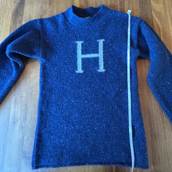 H For HARRY POTTER Wool Sweater Kids XS 5-6 Wizarding World Costume Knit Jumper - Picture 10 of 11